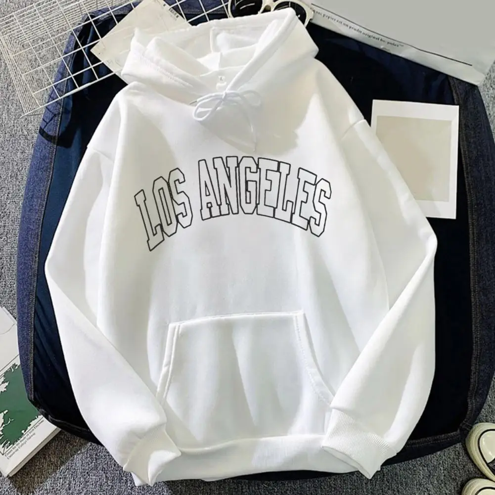 Los Angeles City Hoodie – Unisex Graphic Sweatshirt with Fashion Letter Print